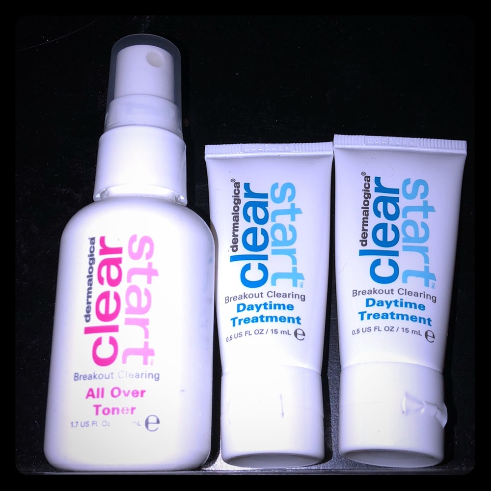 🆕3 Pc Dermalogica Clear Start Travel Set